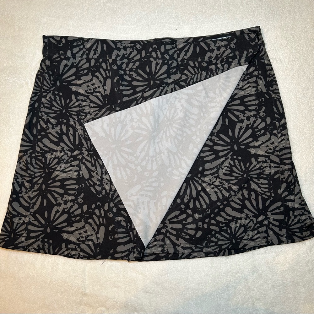 NWT RipSkirt Hawaii Charcoal & Black Shibori Butterfly Length 2 Size XXL - Picture 4 of 15